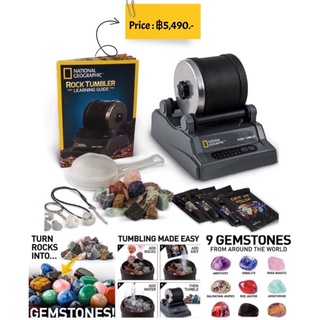 NATIONAL GEOGRAPHIC Rock Tumbler Set