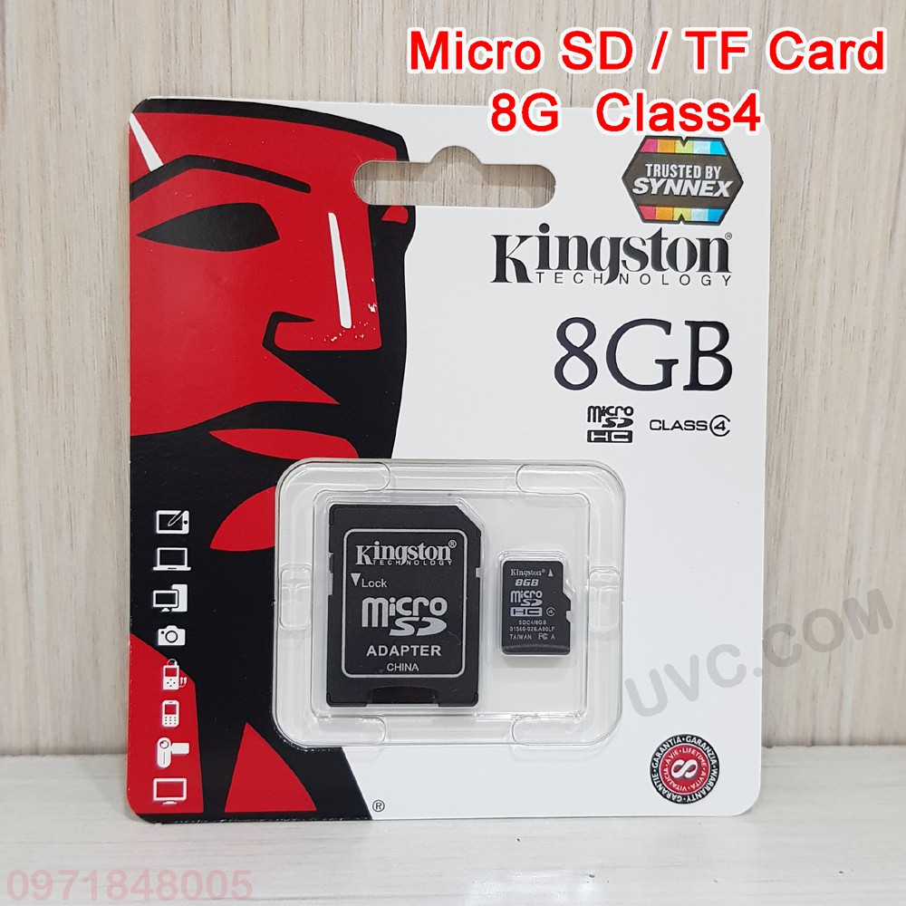 ภาพสินค้าKingstonแท้100% แมม Micro 32G Micro 64G Micro 128G class10 รับประกันSynnex ตลอดชีวิตLifetime Class10 Micro TF Card จากร้าน unicom.th บน Shopee ภาพที่ 2