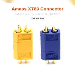 สินค้า คอนเนกเตอร์ XT60 1คู่(connector terminalXT60 ,60A Male & Female Bullet Connectors Plug ,ขั้วต่อแบตเตอรี่ )