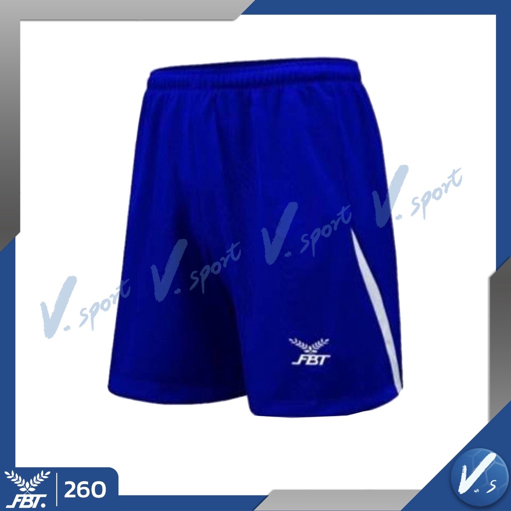 ภาพสินค้ากางเกงกีฬา ขาสั้น กางเกงฟุตบอล FBT ผ้าหนา ตัดต่อลาย รุ่น 22-260 จากร้าน v.sport789 บน Shopee ภาพที่ 1