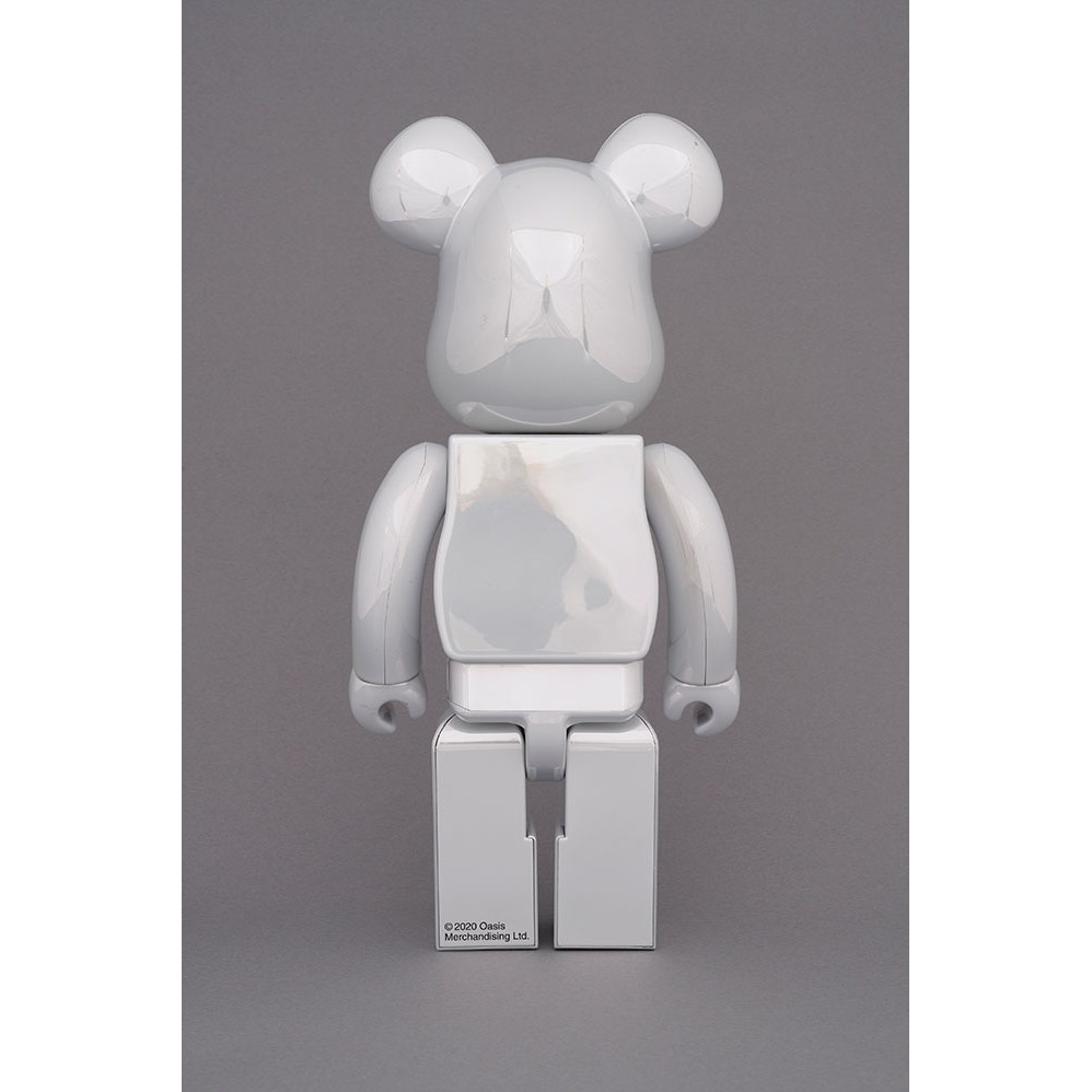 Be@rbrick Oasis White Chrome 1000%, 400% & 100% | Shopee Be@rbrick Oasis White Chrome 1000%, 400% & 100% | Shopee