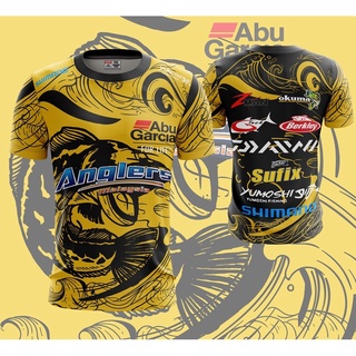 Baju Mancing Anglers Malaysia V4 (เสื้อแขนสั้น / ตกปลา)