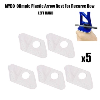 [มือซ้าย LH] ธนู Olympic Recurve Plastic Arrow Rest RIGHT HAND ยีงธนู Archery Color:Black