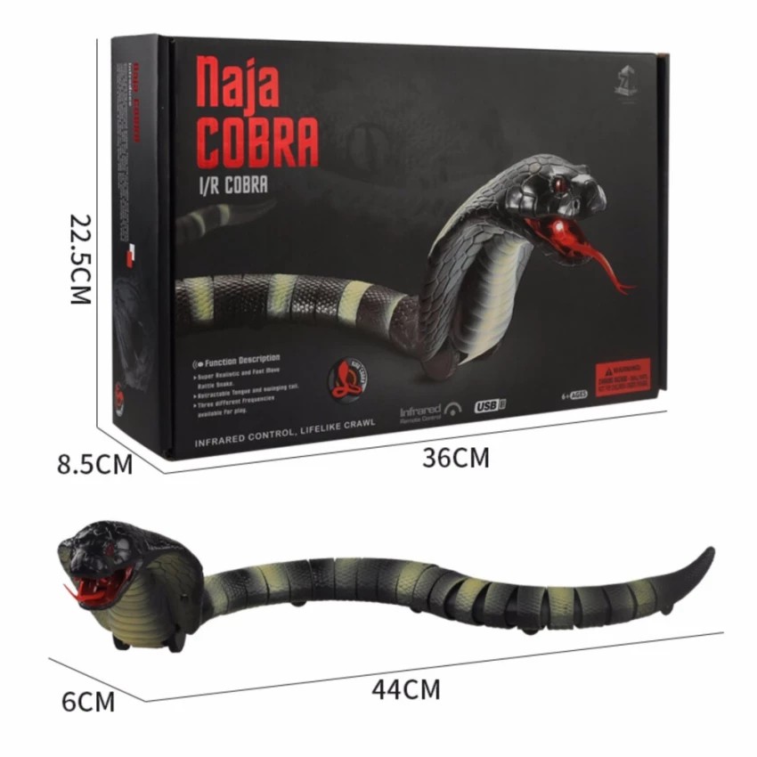 naja-cobra-งูเห่า-บังคับด้วยรีโมท-เคลื่อนไหวได้เหมือนจริง