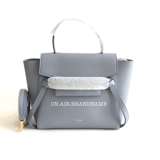 New celine belt bag nano arctic blue