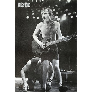 โปสเตอร์ รูปถ่าย คอนเสิร์ต วง ดนตรี เอซี/ดีซี AC/DC POSTER 24”x35” Inch Australian Hard Rock Blues Music Angus Young V4