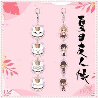Natsume Yuujinchou - พวงกุญแจอะคริลิคพิมพ์ลายการ์ตูนอะนิเมะ 4 แบบ 1 ชิ้น