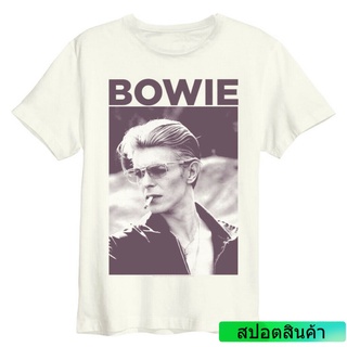 เสื้อยืด ผ้าฝ้าย พิมพ์ลาย David Bowie บุหรี่ธรรมชาติ สวมใส่สบาย 2022