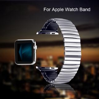 สายนาฬิกาข้อมือสแตนเลสสตีลสําหรับ apple watch 38 มม. 42 มม. iwatch 1/2/3/4/5