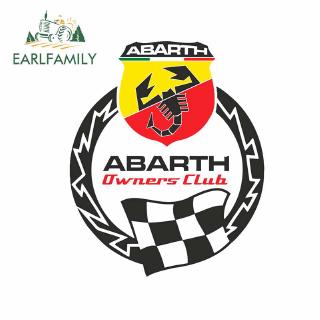 EARLFAMILY สติกเกอร์ รูป Abarth สำหรับติดรถ 13 ซม. x 10. ซม.7