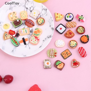 Cooltoy โมเดลอาหารจิ๋ว สําหรับตกแต่งบ้านตุ๊กตา 2 5 ชิ้น