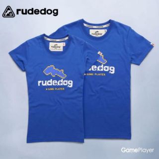 Rudedog เสื้อยืด รุ่น Game player สีฟ้าโอเชี่ยน