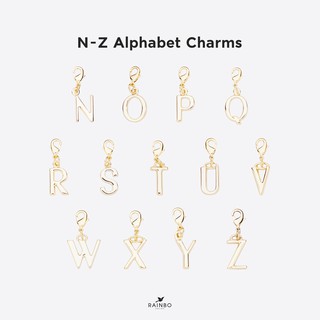 ภาพหน้าปกสินค้าไอเทมตัวอักษร N - Z (Bag Charm)🌟 ที่เกี่ยวข้อง
