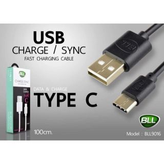 สายชาร์จ USB Type C BLL รองรับ s8,Note9,Note8,Nexus 6P,XiaomiMi4C, Nokia N1 tablet, Meizu และแอนดรอยส์หลายๆรุ่น