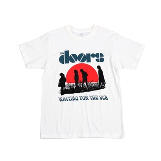 เสื้อยืดแขนสั้น พิมพ์ลาย The DOORS Gate Band Retro oasis Gunflower ACDC nirvana nirvana Rock สําหรับผู้ชาย