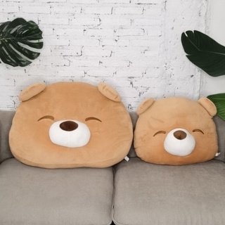 🐻💛🧸 หมอนอิงหมีน่ารักๆ ไซต์ M ขนาด 20 นิ้ว ไซต์ L ขนาด 30 นิ้ว 💥สินค้าพร้อมจัดส่ง 🔥 มีบริการเก็บเงินปลายทาง 💥