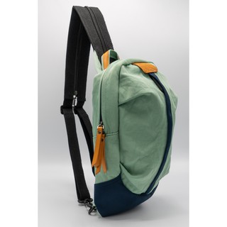 กระเป๋าสะพายคาดอกกันน้ำ รุ่น Arun T Art สี Green Mint By Anne Kokke