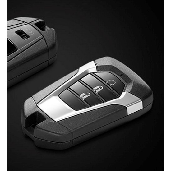 เคฟล่า-หุ้มกุญแจรถยนต์-ใส่กุญแจรีโมทรถยนต์-isuzu-d-max-2020-smart-key-3ปุ่ม
