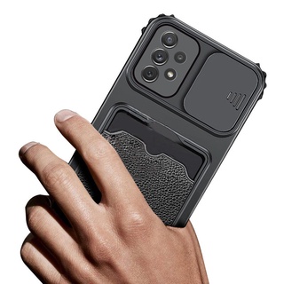 เคสโทรศัพท์มือถือ ป้องกันกล้อง แบบดึง ป้องกันกล้อง สําหรับ Infinix Hot 9 Play 10 11 11S NFC 10T 10s Smart 5 5A