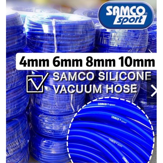 samco-ท่อซิลิโคนสูญญากาศ-ท่อสูญญากาศ-ท่อน้ํามันเชื้อเพลิง-ท่อน้ํามัน-4-มม-6-มม-8-มม-1-เมตร