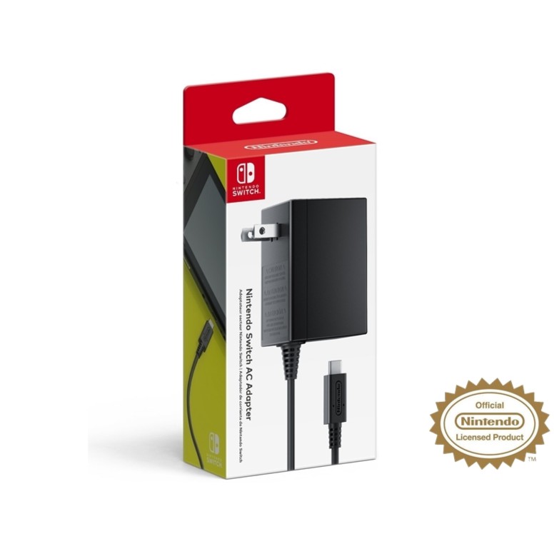 ราคาและรีวิวสายชาร์จ Nintendo Switch / Oled AC Adapter สายไฟต่อ Dock Nintendo Switch Oled