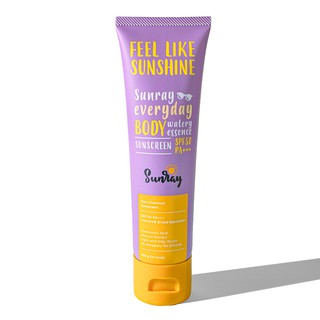 Sunray Everyday Body Watery Essence Sunscreen SPF50 PA+++ 100g. ครีมกันแดด สำหรับผิวกาย ซันเรย์