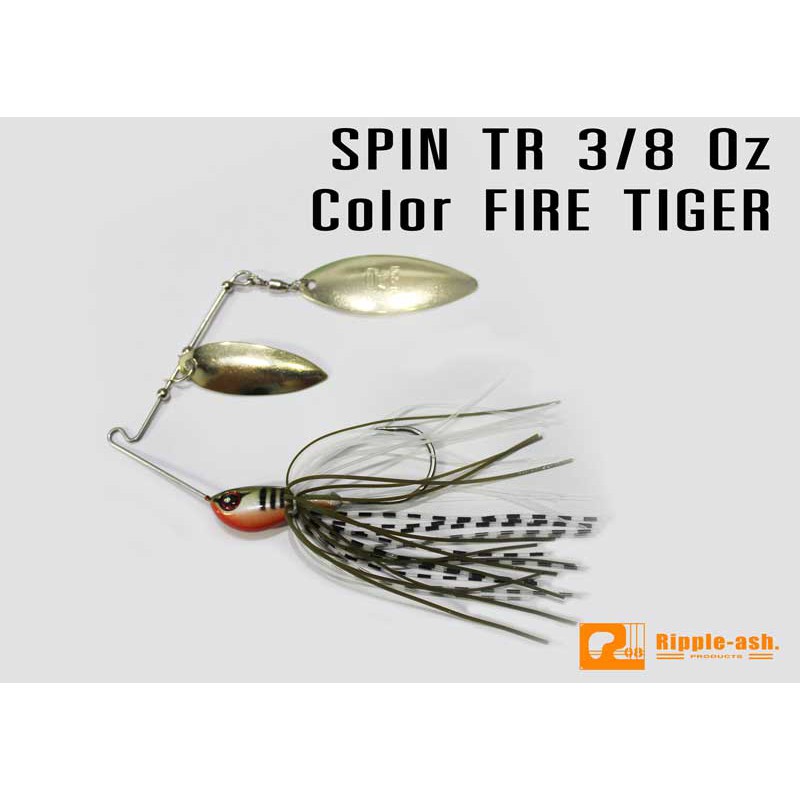 ภาพหน้าปกสินค้าเหยื่อปลอม Ripple-Ash SPIN-TR 1/2-1/5-3/8 Oz Fishing Bait Lure เหยื่อตกปลา จากร้าน rigger_shop บน Shopee