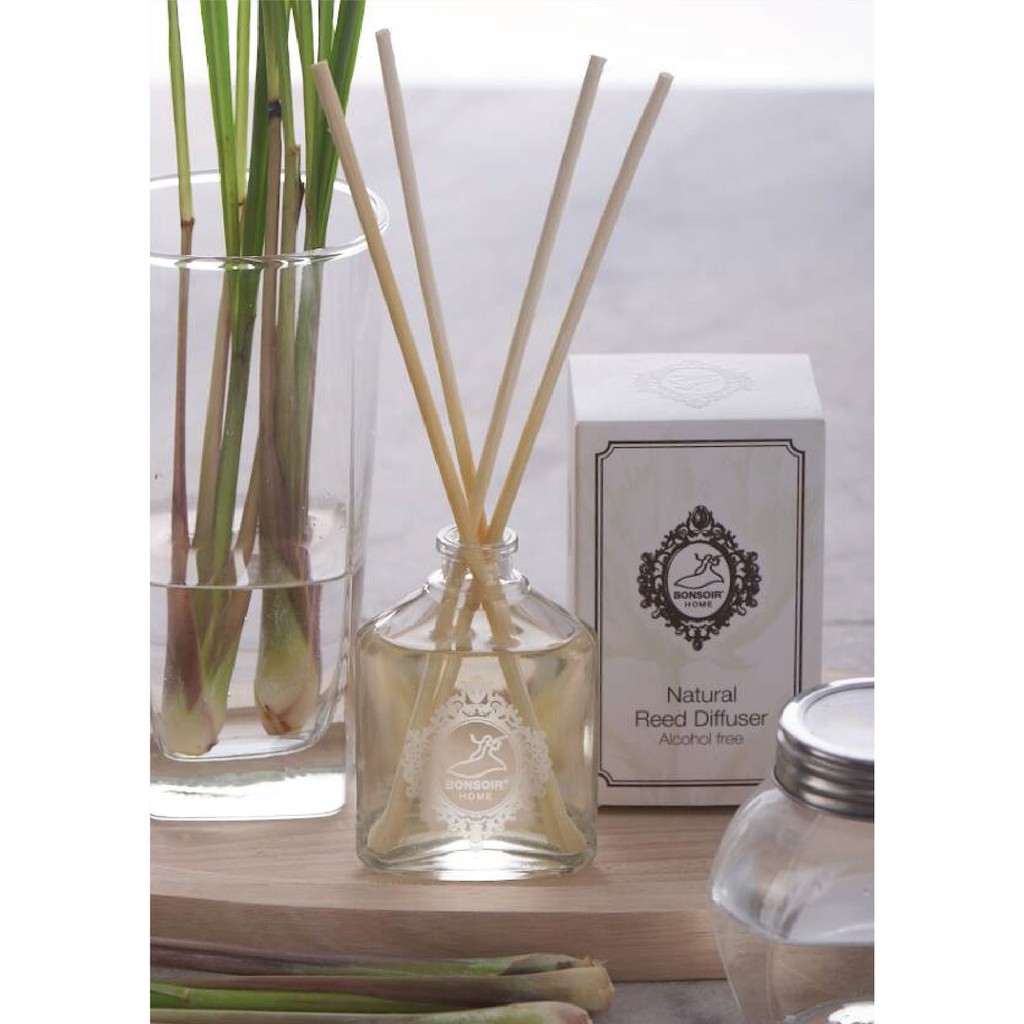 lemongrass-ก้านไม้หอมปรับอากาศ-บองซัวร์โฮม-กลิ่นตะไคร้บ้าน-ขนาด-55-ml-ไม่มีส่วนผสมของแอลกอฮอล์