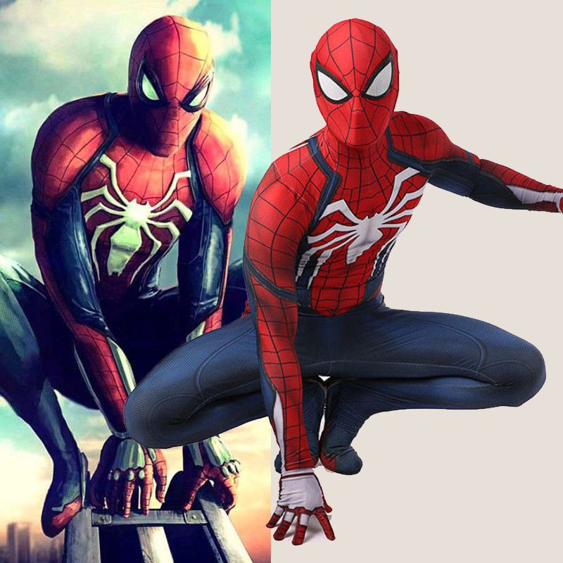 ชุดจั๊มสูทคอสเพลย์-spider-man-homecoming-iron-spiderman-superhero-สําหรับเด็ก-ผู้ใหญ่