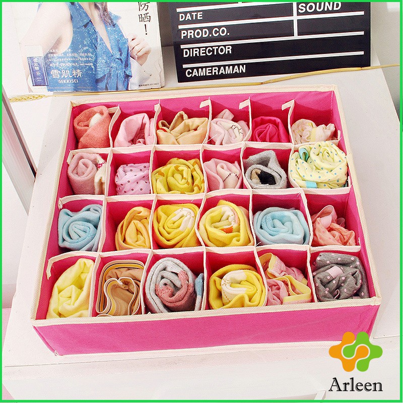 arleen-ที่เก็บชุดชั้นใน-กล่องเก็บเสื้อผ้า-กล่องเก็บชุดชั้นใน-clothes-storage-box