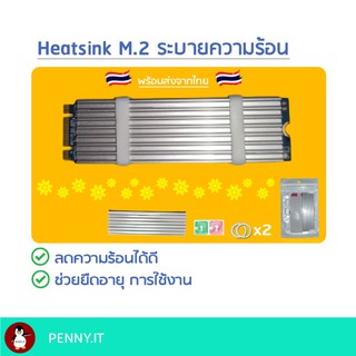 Heatsink M.2 ระบายความร้อน SSD ฮีทซิ้ง