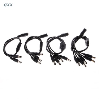 ภาพขนาดย่อสินค้า1 Female to 2/3/4/5 Male Plug 5.5x2.1mm Port 12V DC Power Adapter Splitter Cable