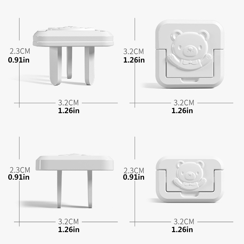 ฝาครอบป้องกันไฟฟ้าช็อตไฟฟ้า-outlet-สําหรับเด็กทารก