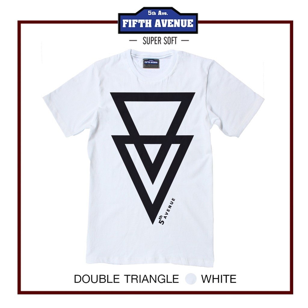 เสื้อยืดขายดี5thave-รุ่น-double-triangle-super-softs-3xl