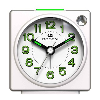 นาฬิกาปลุก DOGENI TEP006WT 2.5 นิ้ว สีขาว นาฬิกาปลุก จากแบรนด์ DOGENI โดดเด่นด้วยดีไซน์ที่แปลกใหม่ ทันสมัย เข้ากับบ้านทุ