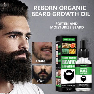 【DREAMER】2022 New Beard Essentital Oil Beard Growth Enhancer Pure Natural Nutrients Beard Oil For Men 30ml
