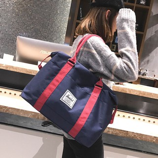 ราคาDuffel Travel Bag กระเป๋าถือกระเป๋าเดินทาง ใบใหญ่ ทนแข็งแรง น้ำหนักเบา(G401)