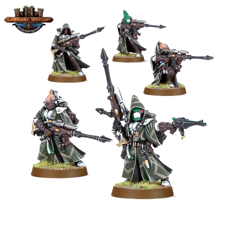 [พร้อมส่ง] Warhammer 40K :Eldar Rangers โมเดลเกมสนามจำลอง | Shopee Thailand