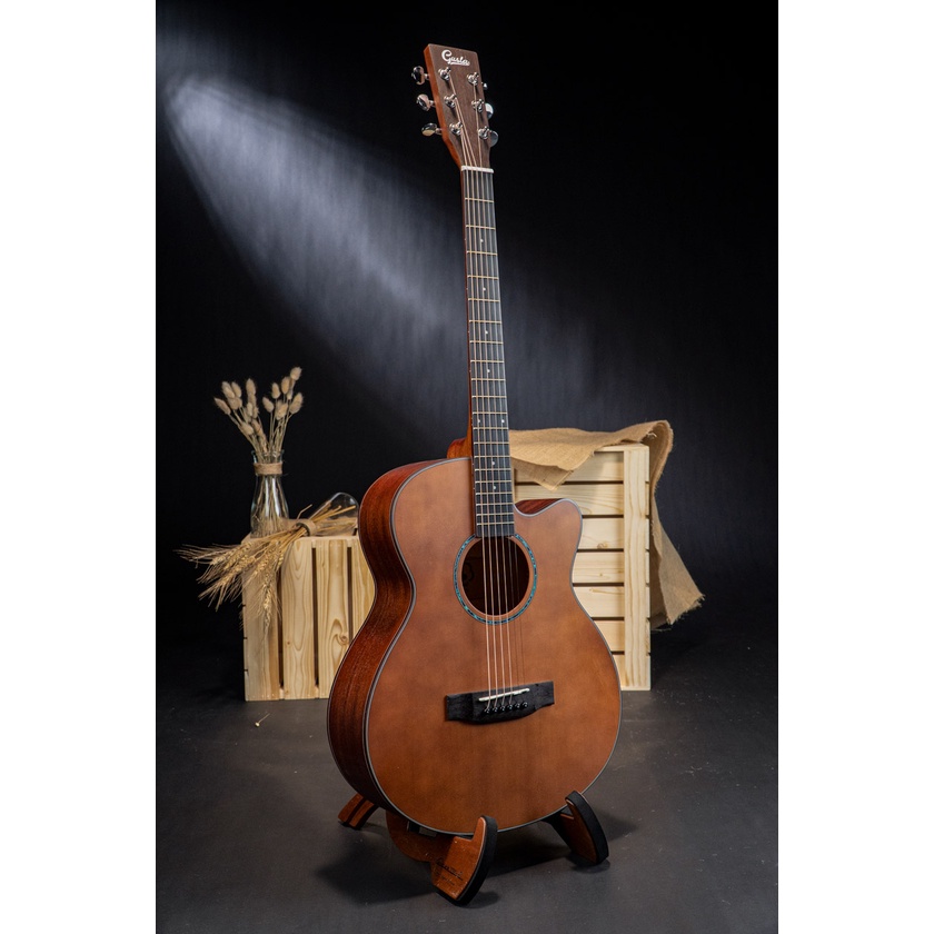 กีตาร์โปร่ง-gusta-sga-sp-acoustic-guitar