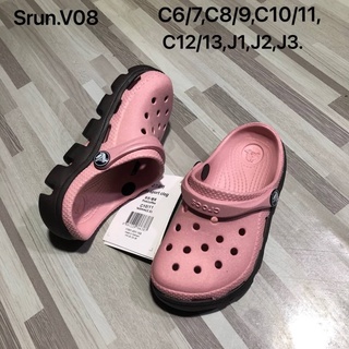 พร้อมส่ง!Crocs (เด็ก) LiteRide Kids งานพรีเมี่ยม ไซส์ C6-J3 สำหรับเด็กโดยเฉพาะ