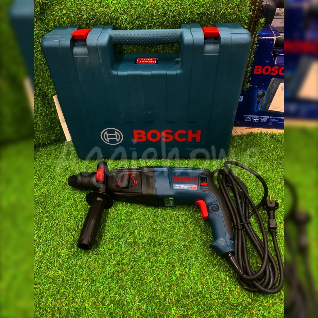 bosch-สว่านโรตารี่-รุ่น-gbh-2-26-dfr-800วัตต์-220v-3ระบบ-เจาะธรรมดา-เจาะคอนกรีต-เจาะสกัด-ปรับซ้าย-ขวา-สว่าน