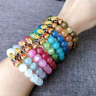 สร้อยข้อมือ หินนำโชค รุ่นปี่เซียะ