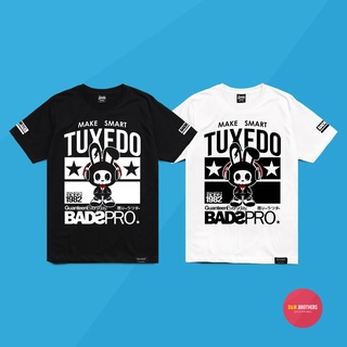 Just Say Bad ® เสื้อยืด รุ่น Tux สีขาว ดำ เสื้อยืดผู้ชาย แขนสั้น M L XL 2XL