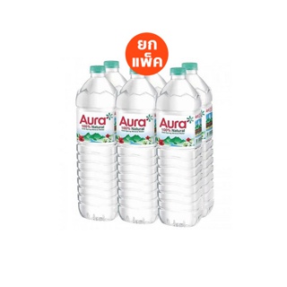 โปรโมชั่น : ออร่า น้ำแร่ 1500 มล. แพ็ค 6