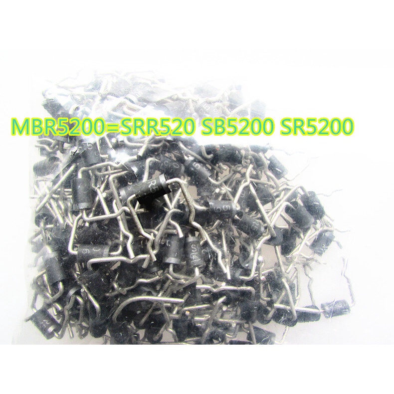 SR5200 5.0A 200V SCHOTTKY BARRIER DIODE (10ตัว) | Shopee Thailand