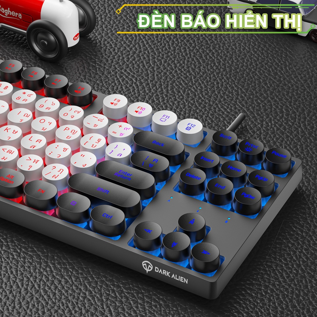 สปอตสินค้า-dk100-rgb-punk-keyboard-gaming-แป้นพิมพ์ไทย-อังกฤษ-ไทย-คีย์บอร์ดเกมมิ่ง-คีบอร์ด-tkl-keyboard-คีบอร์ดเกมมิ่ง