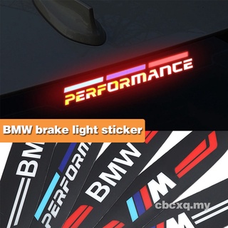 สติกเกอร์ตกแต่งไฟเบรกหลัง ตําแหน่งสูง สําหรับ BMW 3 Series G20 GT F34 E90 E30 5 Series F10 F07 E60 1 Series e81 E87 2 Series F22 F23 7 Series G11