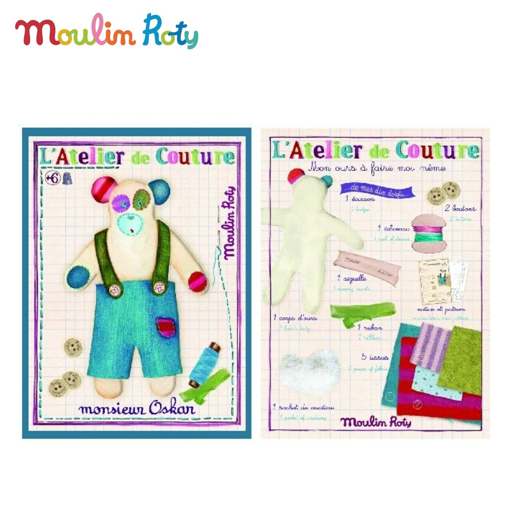 moulin-roty-ตุ๊กตาหมีทำเอง-ตุ๊กตา-diy-หัดทำตุ๊กตาหมี-mr-710511