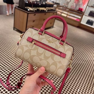 🌺Coach Mini Rowan Crossbody In Signature Canvas