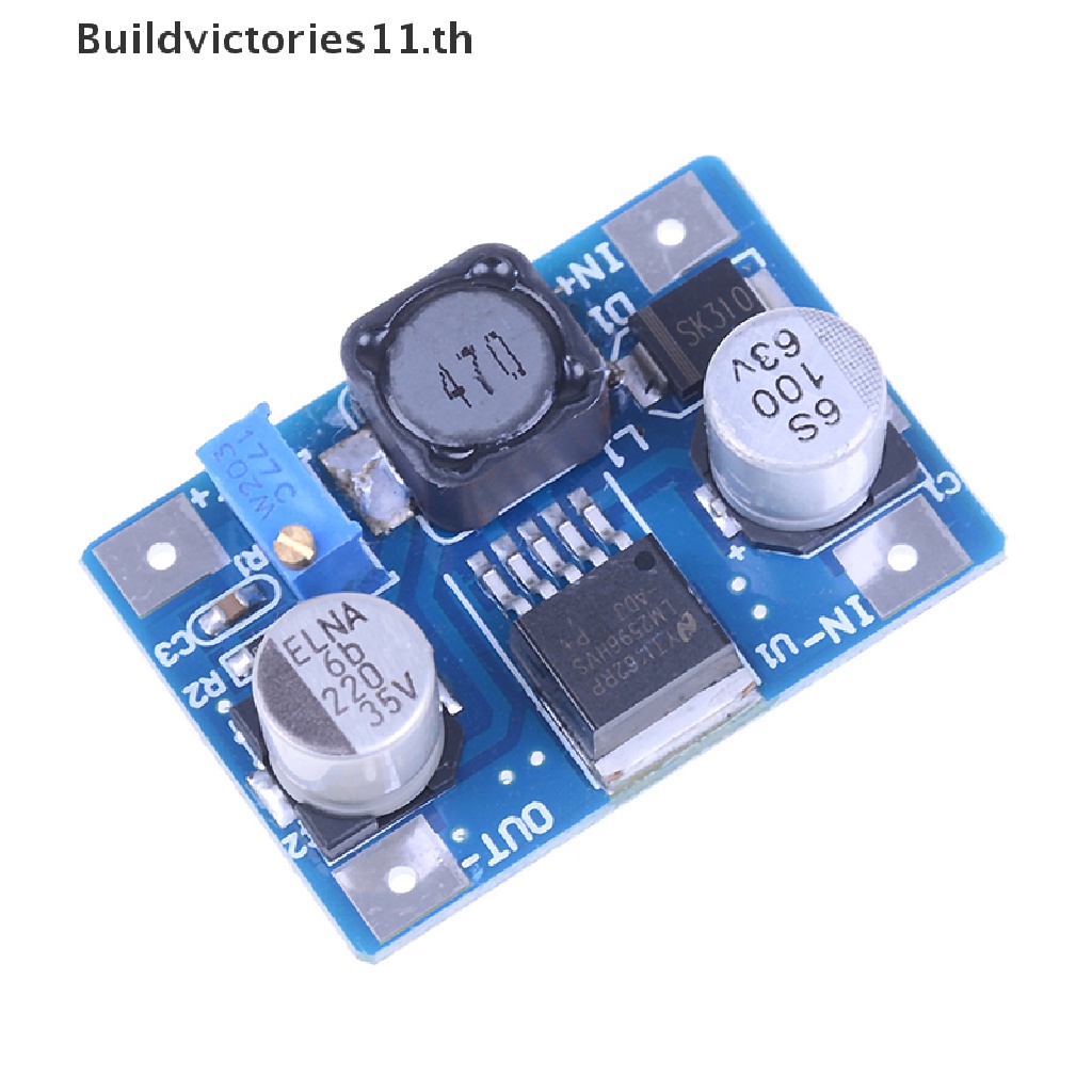 buildvictories11-โมดูลพาวเวอร์ซัพพลาย-lm2576hv-lm2576-dc-dc-step-down-5v-60v-to1-25v-30v